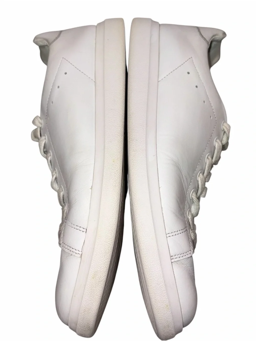 Tory Burch White Leather Howell Court Sneaker Shoes size 9.5